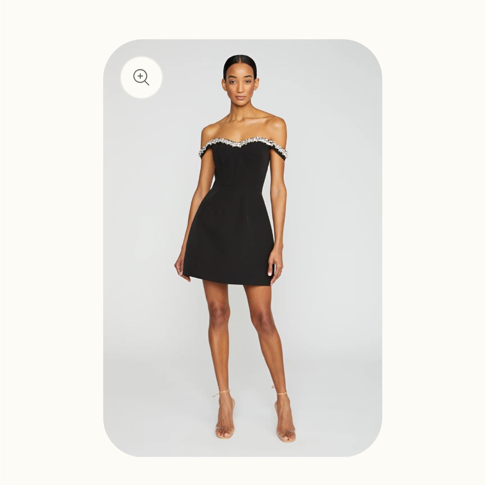 Elegant Black Off-Shoulder Dress